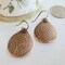 Etched Copper Dangle Earrings: Exquisite and Unique Designs: Free Shipping product 3